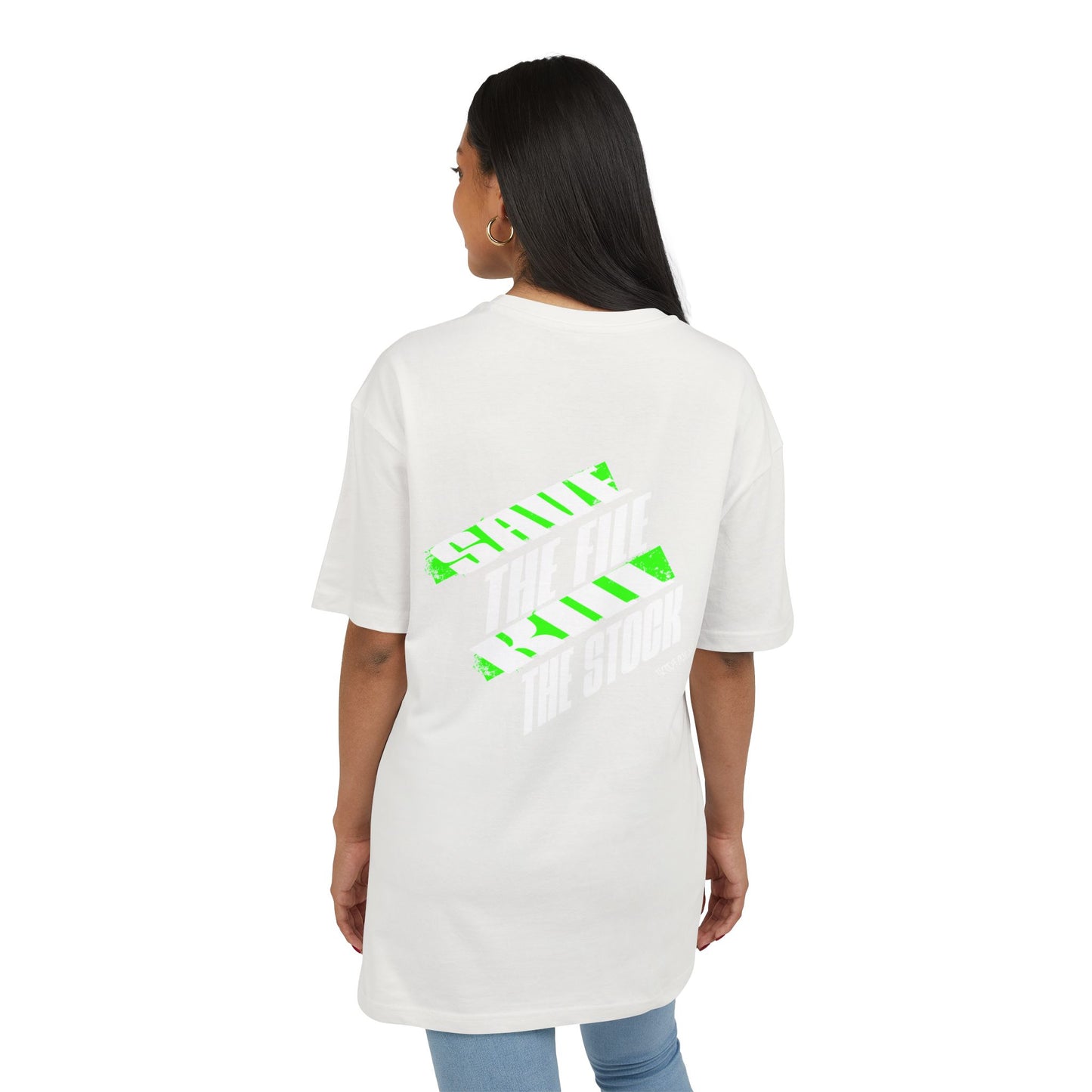 Unisex Heavy Oversize Tee - "Just Feel, Nothing Else" Graphic Tee