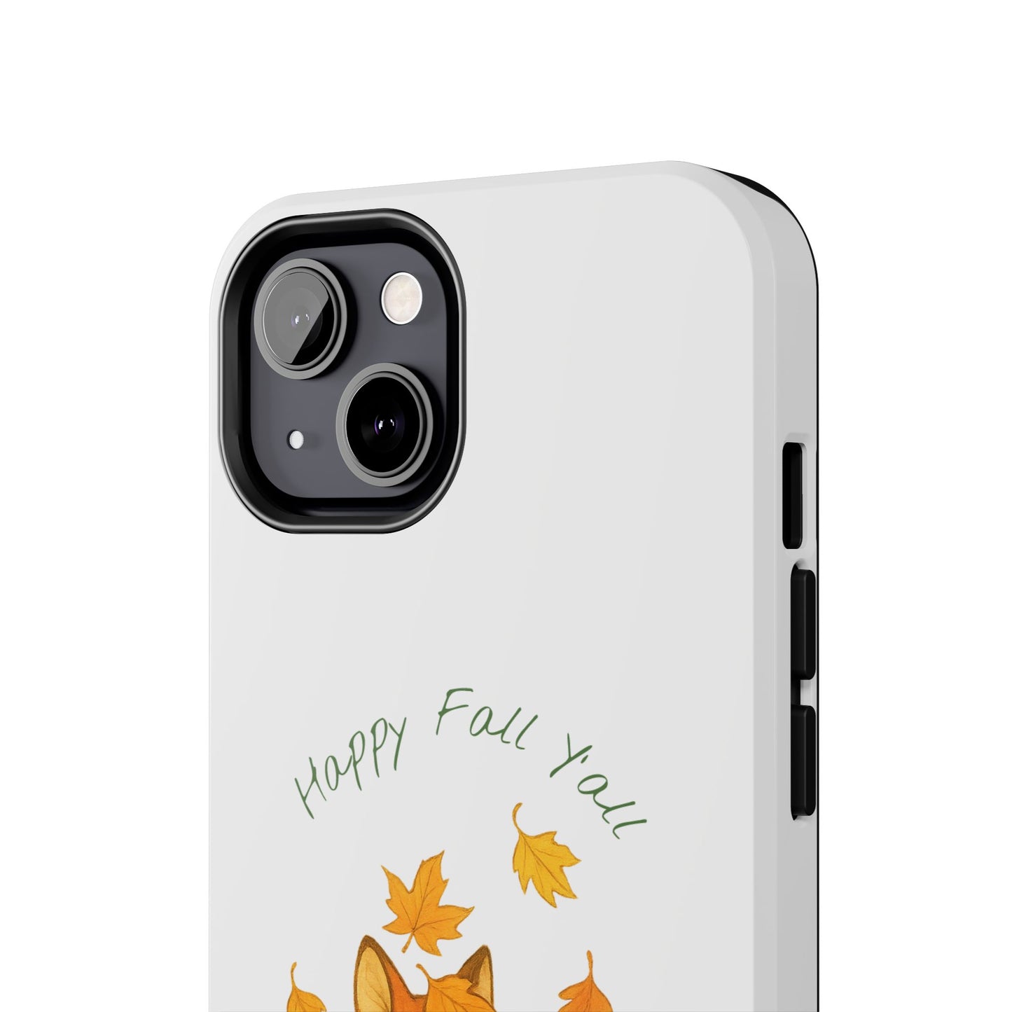 Autumn Fox Phone Case, Fall Animals Tough Case, Cute Pumpkin Design, Seasonal Phone Cover, Gifts for Fall Lovers