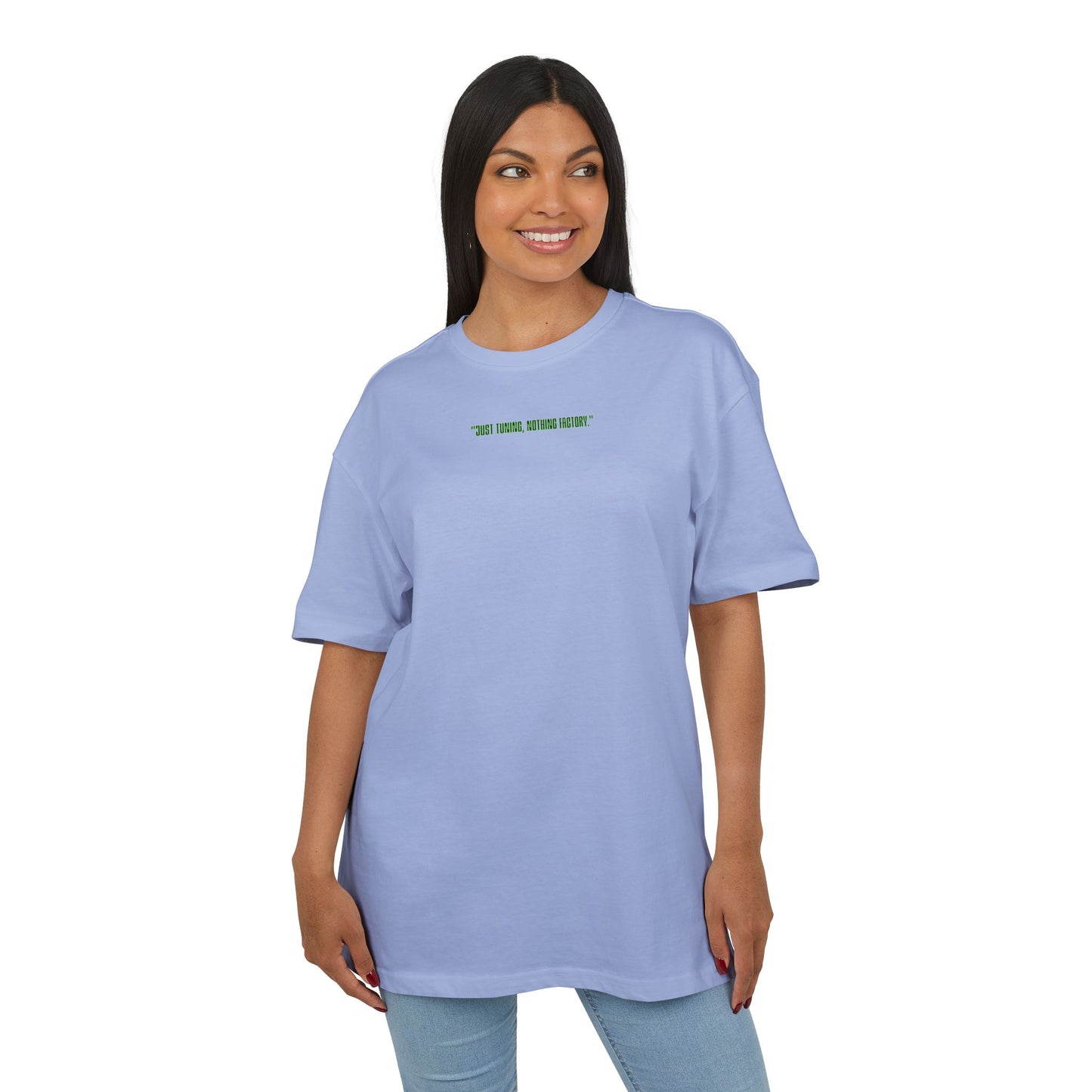 Unisex Heavy Oversize Tee - "Just Feel, Nothing Else" Graphic Tee