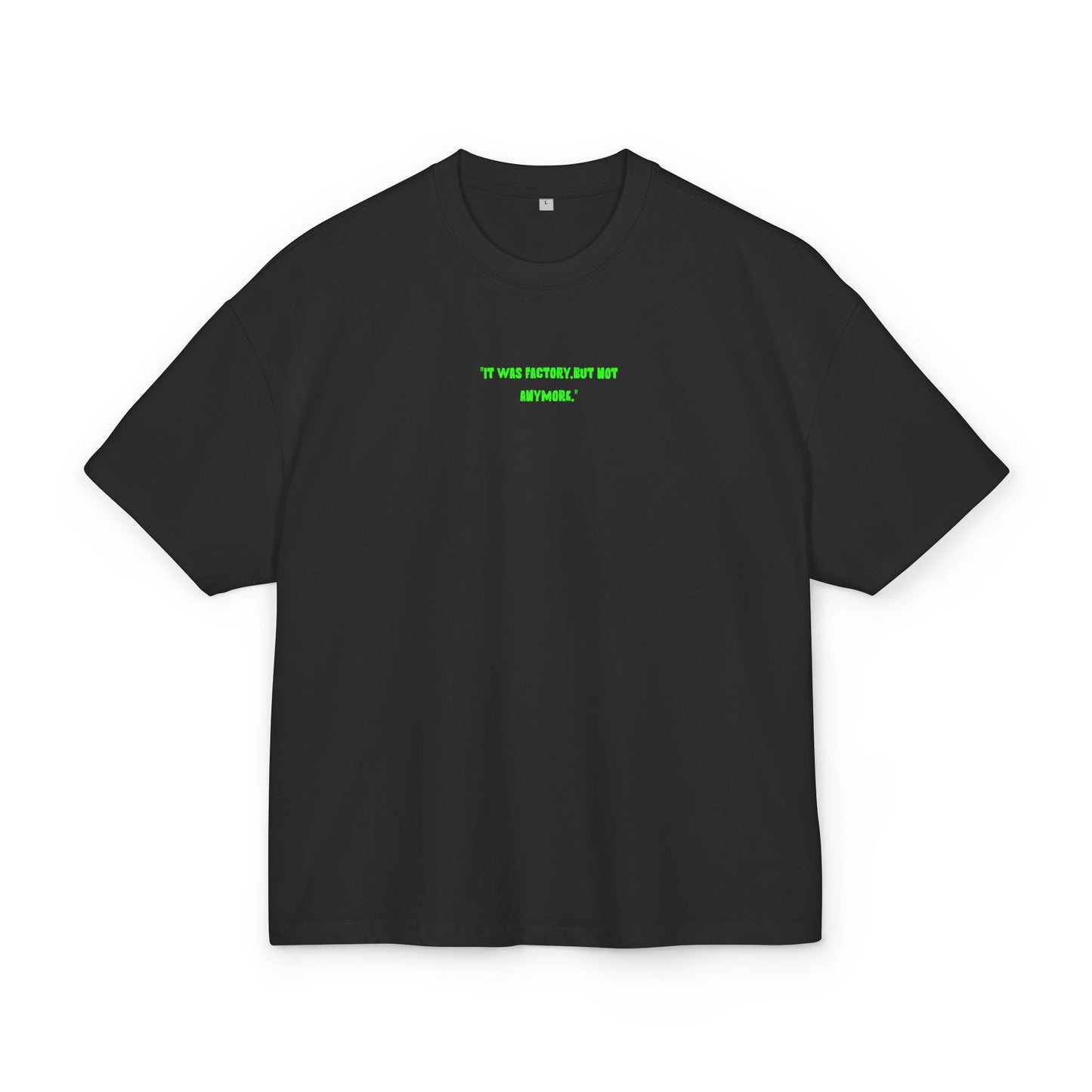 Unisex Heavy Cotton Tee - "It Was Factory. But Not Anymore." & "Crash, Boost, Repeat" Design