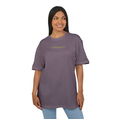 Motivational Oversize Tee - "Just Breathe, Nothing Else"