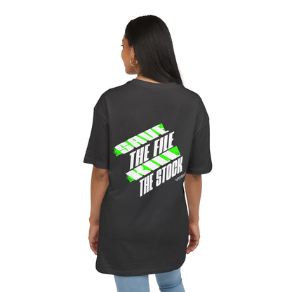 Unisex Heavy Oversize Tee - "Just Feel, Nothing Else" Graphic Tee