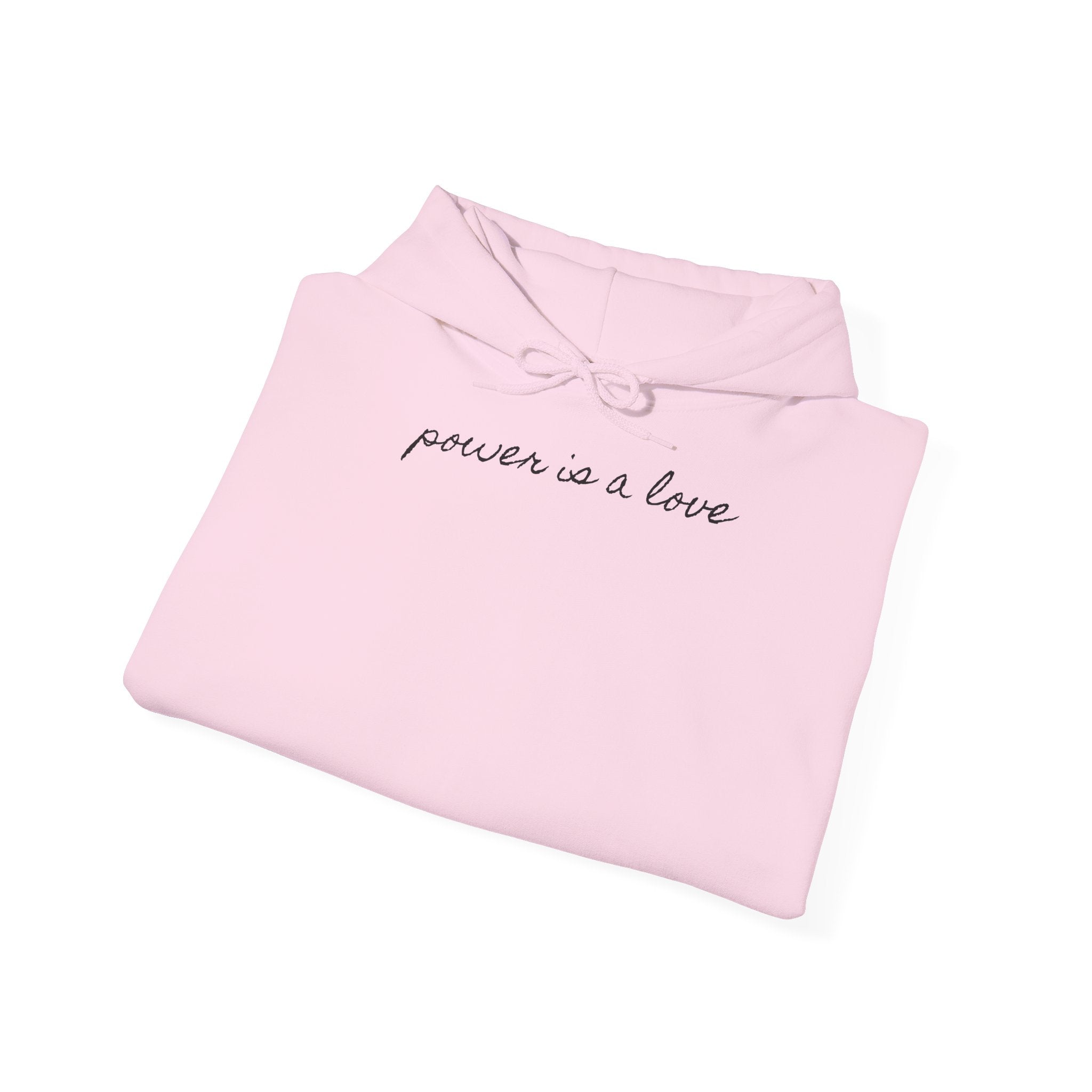 pancake is a love Hoodie | pink script text sweatshirt