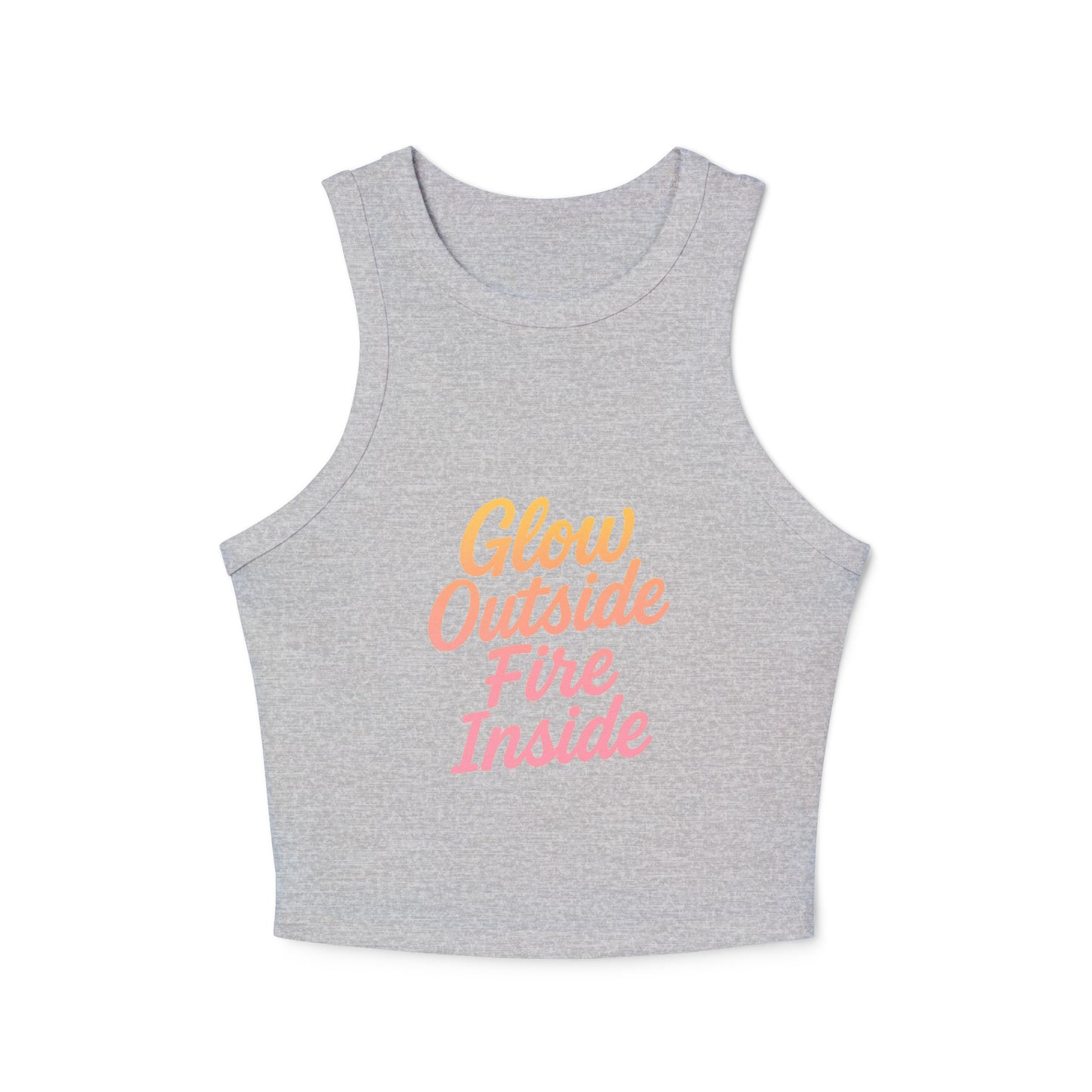 Women's Micro Rib Racer Tank Top