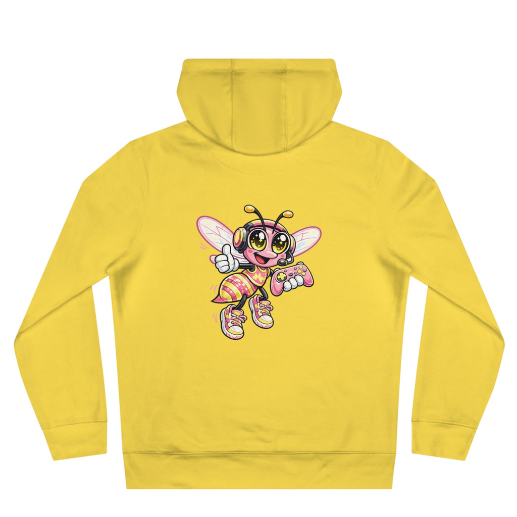 Controller in Hand Victory in Mind Hoodie | Gamer Bee Graphic
