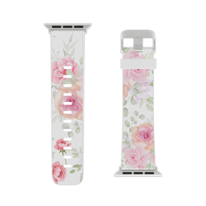 Floral Apple Watch Band | Stylish Rose Design