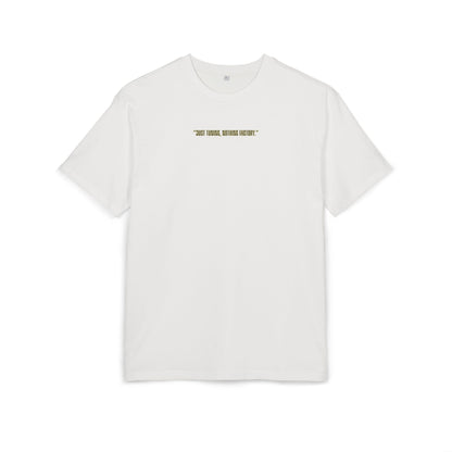 Motivational Oversize Tee - "Just Breathe, Nothing Else"