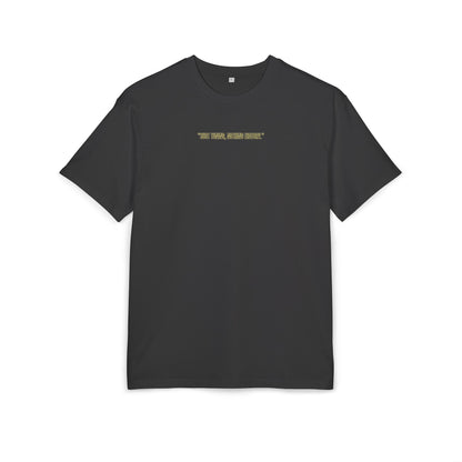 Motivational Oversize Tee - "Just Breathe, Nothing Else"