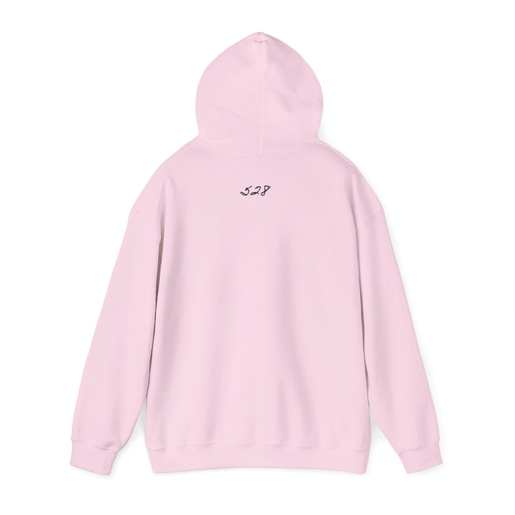 pancake is a love Hoodie | pink script text sweatshirt
