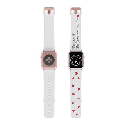 Heartfelt Apple Watch Band, Trust Yourself Motivational Strap, Cute Gifts for Her, Fashion Accessories, Valentine's Day, Self-Love, [...]