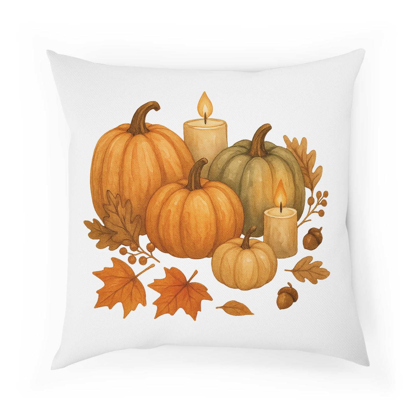 Pumpkin Spice Autumn Cushion - Cozy Fall Home Decor, Harvest Pillow, Thanksgiving Accent, Seasonal Indoor Cushion, Autumn Vibes