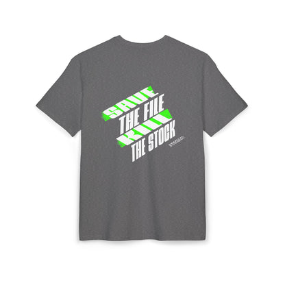 Unisex Heavy Oversize Tee - "Just Feel, Nothing Else" Graphic Tee