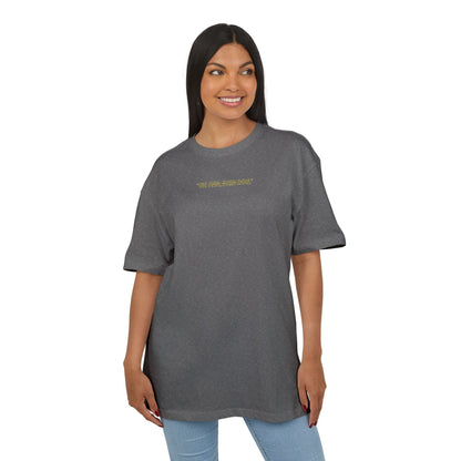Motivational Oversize Tee - "Just Breathe, Nothing Else"