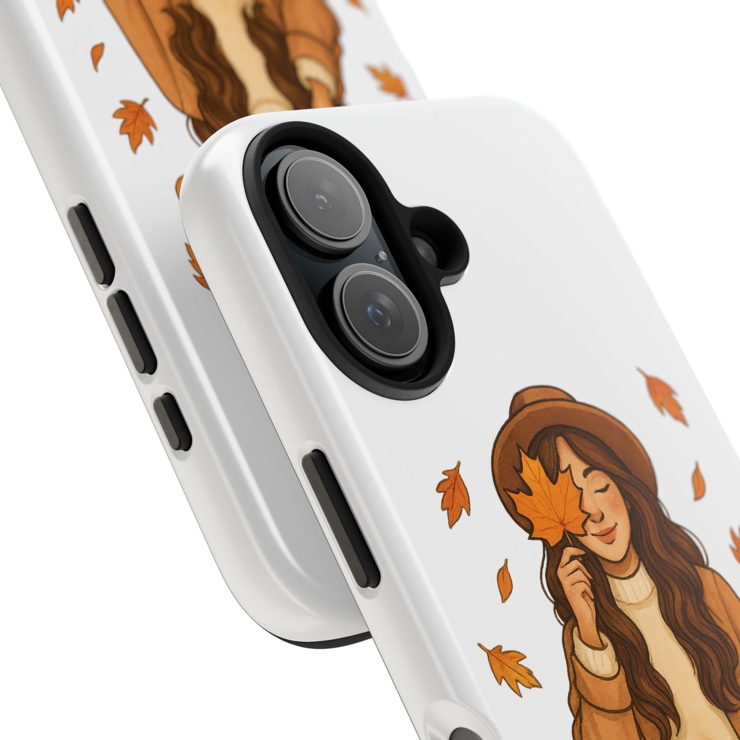 Autumn Leaves Tough Phone Cases, Fall Decor, Cute Phone Accessory, Seasonal Gift, Phone Protective Case