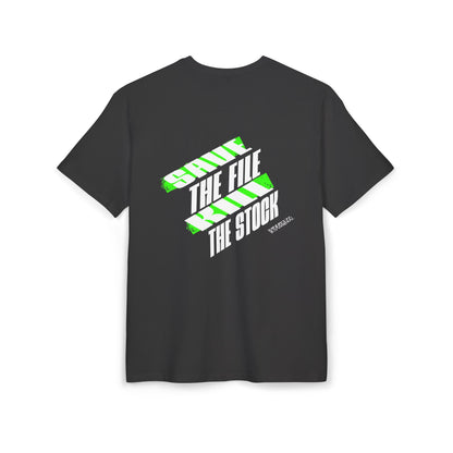Unisex Heavy Oversize Tee - "Just Feel, Nothing Else" Graphic Tee