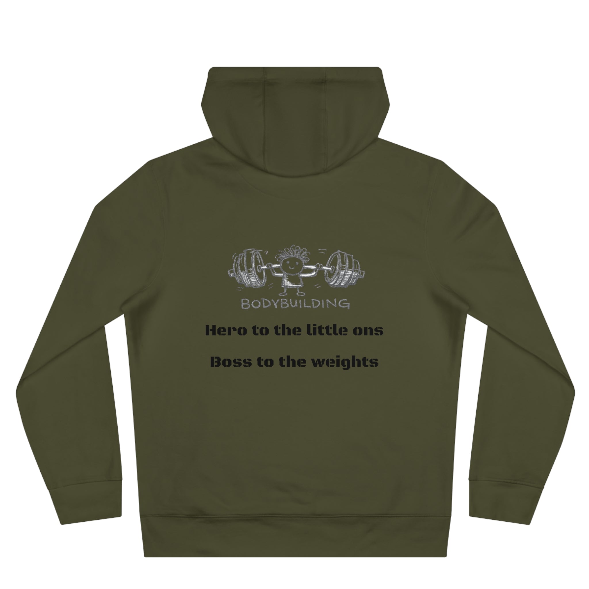 Hero to the Little Ones, Boss to the Weights Hoodie
