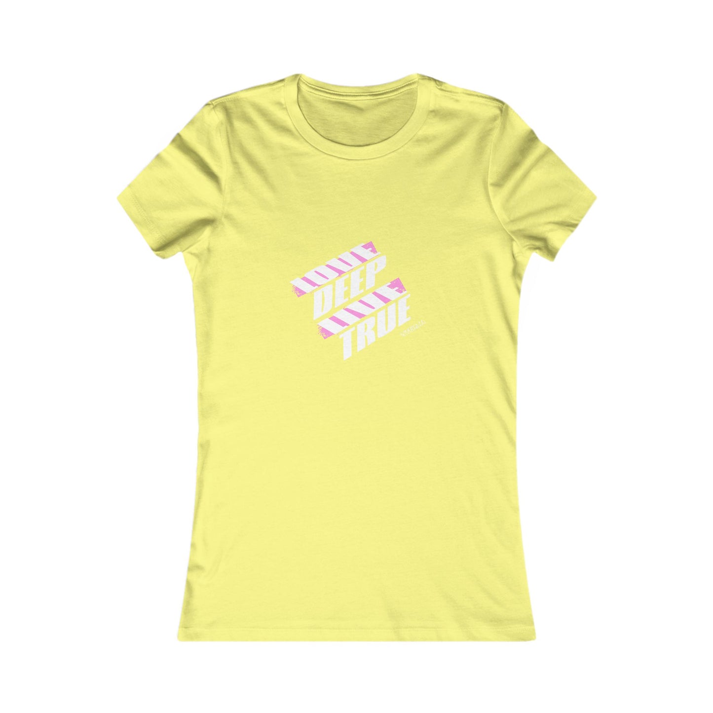 Deep True Women's Favorite Tee - Stylish Graphic Shirt for Everyday Wear