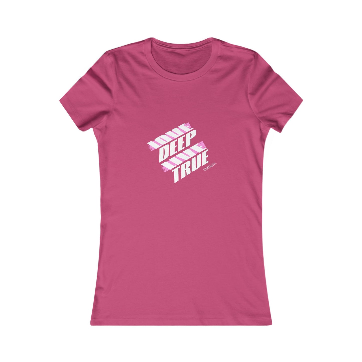 Deep True Women's Favorite Tee - Stylish Graphic Shirt for Everyday Wear