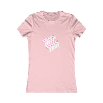 Deep True Women's Favorite Tee - Stylish Graphic Shirt for Everyday Wear