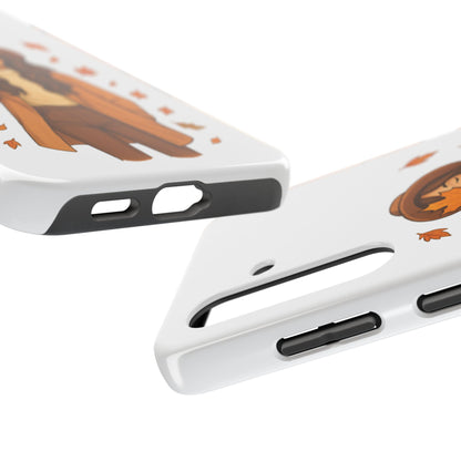 Autumn Leaves Tough Phone Cases, Fall Decor, Cute Phone Accessory, Seasonal Gift, Phone Protective Case