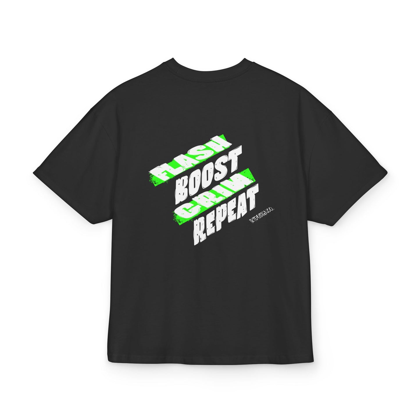 Unisex Heavy Cotton Tee - "It Was Factory. But Not Anymore." & "Crash, Boost, Repeat" Design