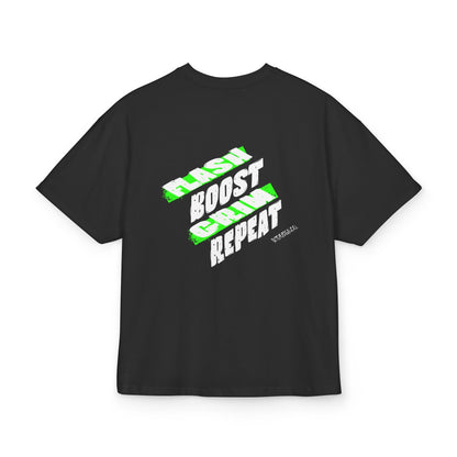 Unisex Heavy Cotton Tee - "It Was Factory. But Not Anymore." & "Crash, Boost, Repeat" Design