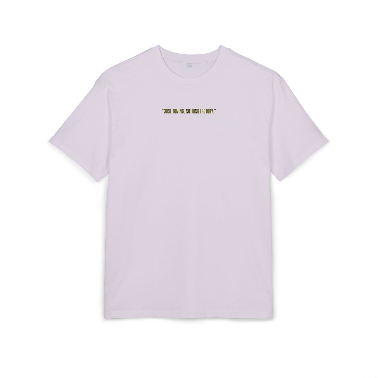 Motivational Oversize Tee - "Just Breathe, Nothing Else"