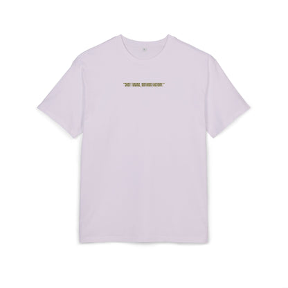Motivational Oversize Tee - "Just Breathe, Nothing Else"