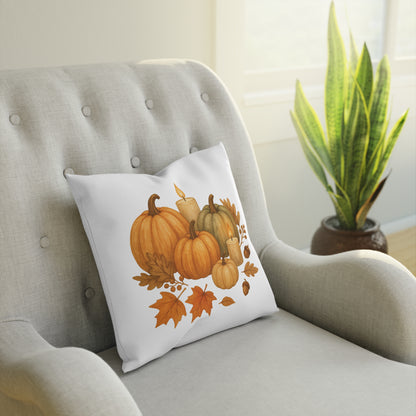 Pumpkin Spice Autumn Cushion - Cozy Fall Home Decor, Harvest Pillow, Thanksgiving Accent, Seasonal Indoor Cushion, Autumn Vibes
