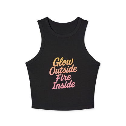 Women's Micro Rib Racer Tank Top