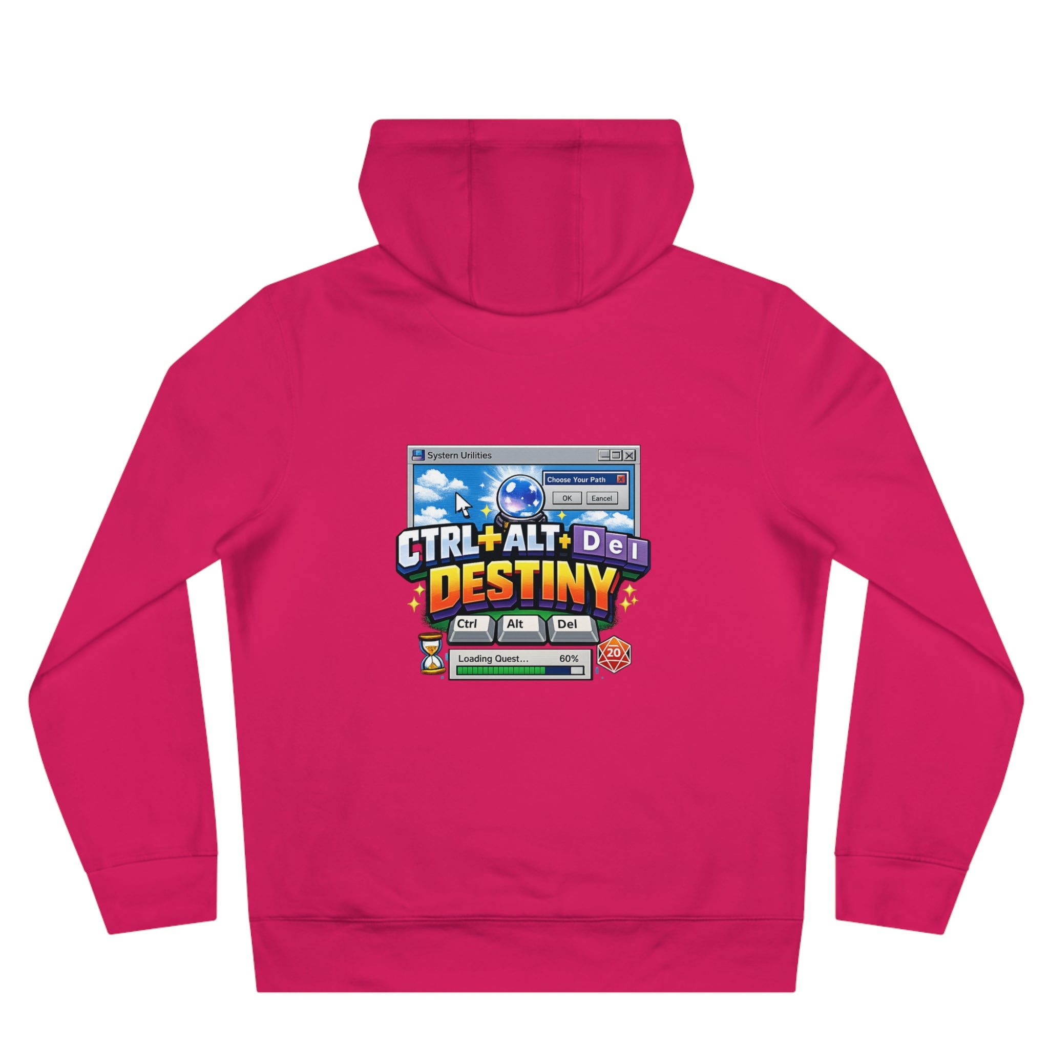 CTRL ALT DEL Destiny Hoodie | Retro Windows Error Graphic Sweatshirt
