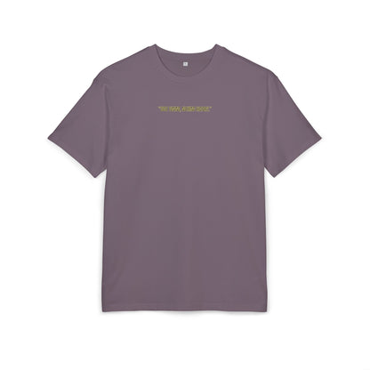 Motivational Oversize Tee - "Just Breathe, Nothing Else"