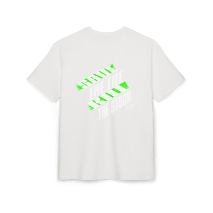 Unisex Heavy Oversize Tee - "Just Feel, Nothing Else" Graphic Tee