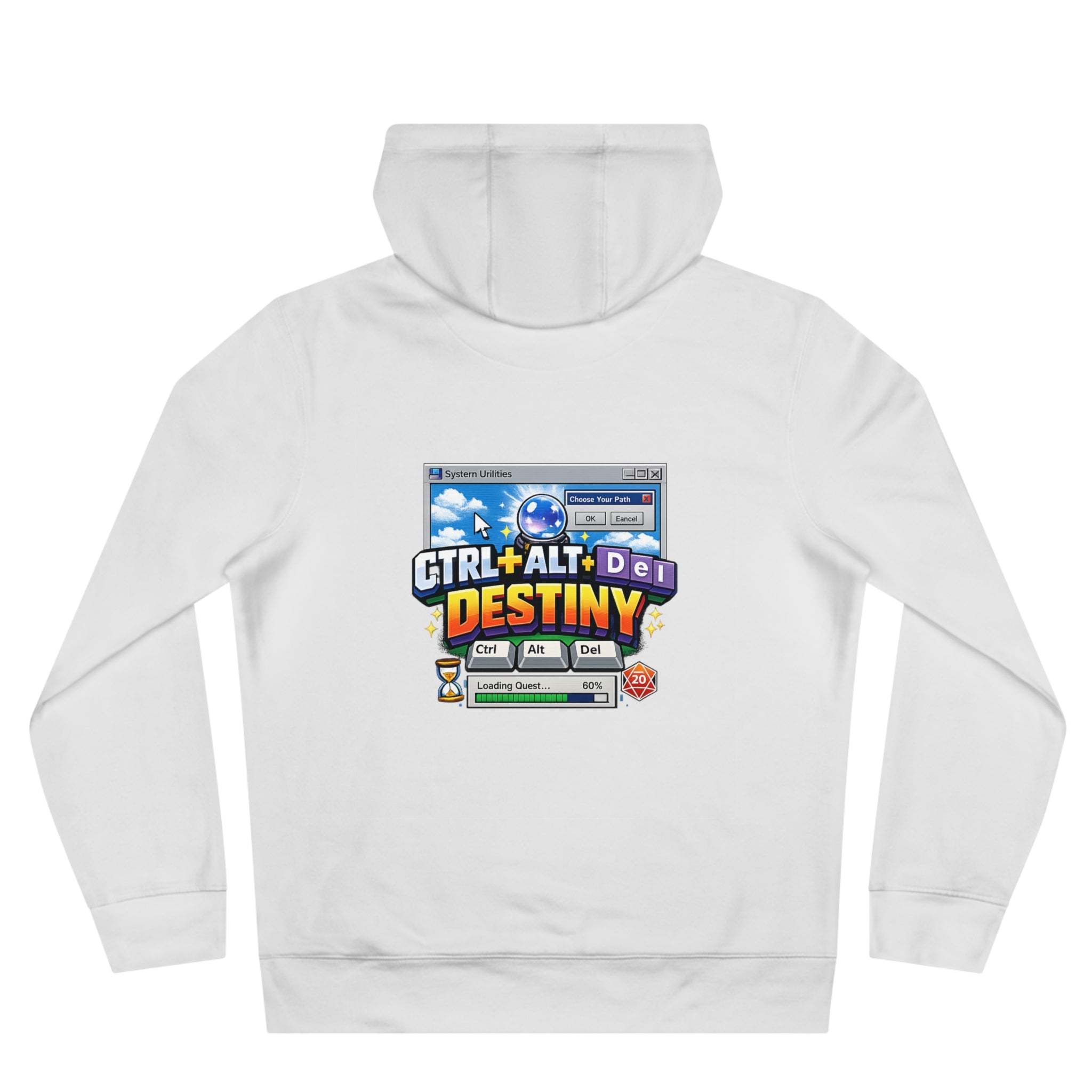 CTRL ALT DEL Destiny Hoodie | Retro Windows Error Graphic Sweatshirt