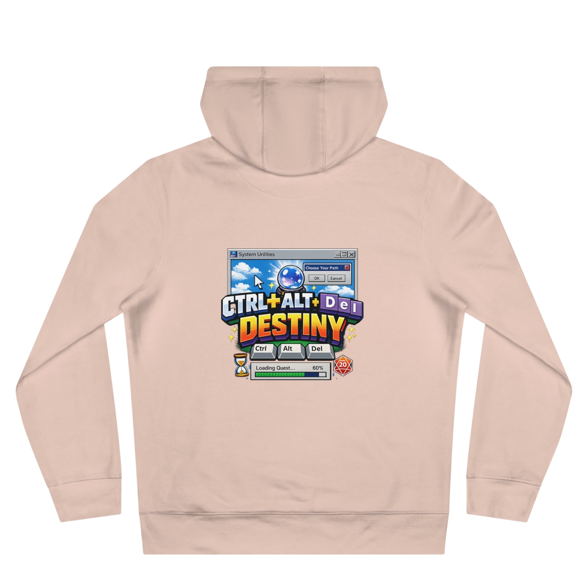 CTRL ALT DEL Destiny Hoodie | Retro Windows Error Graphic Sweatshirt