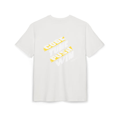 Motivational Oversize Tee - "Just Breathe, Nothing Else"