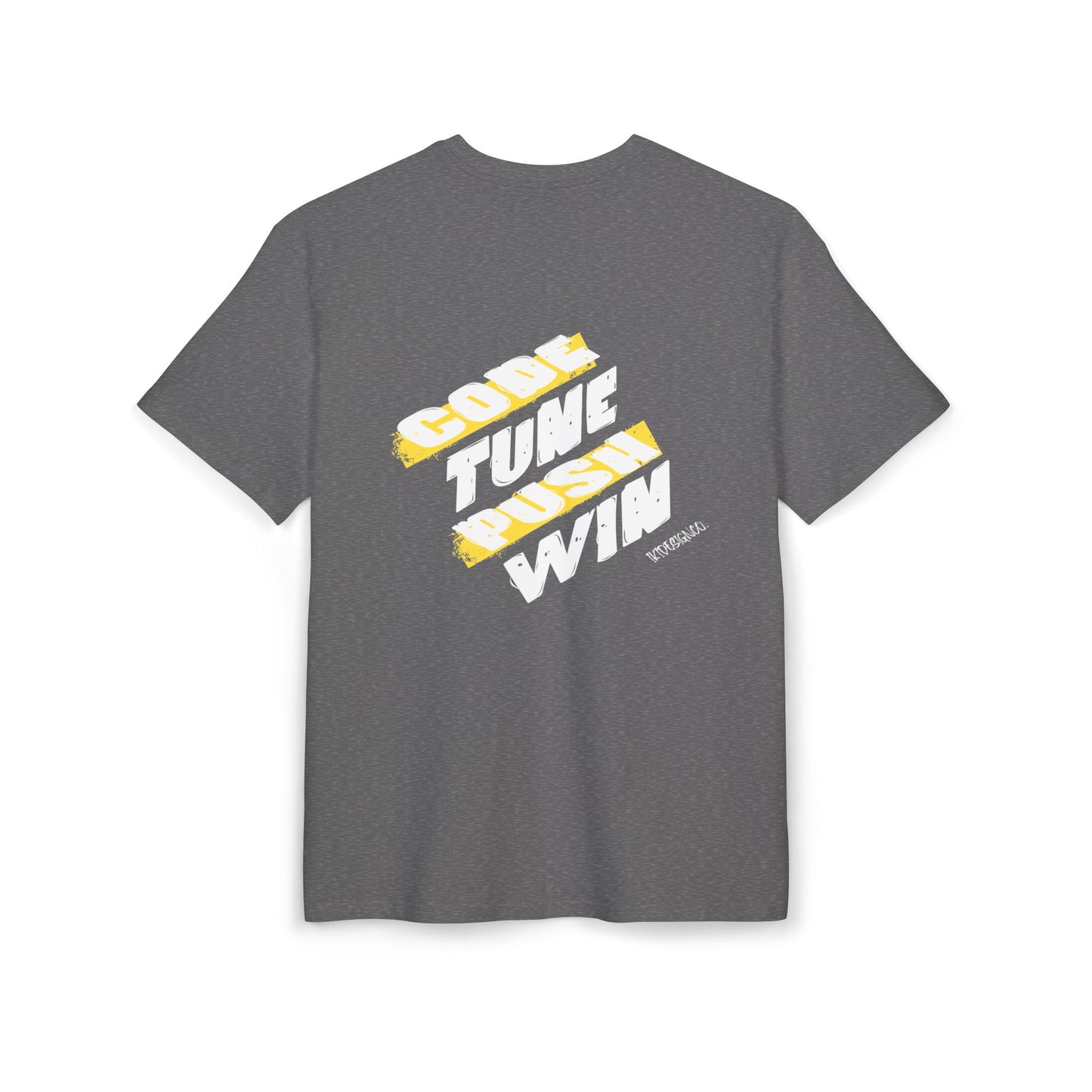 Motivational Oversize Tee - "Just Breathe, Nothing Else"