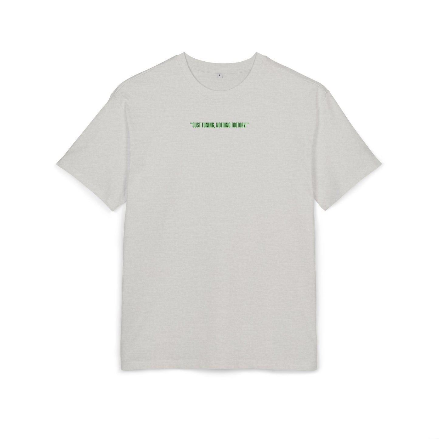 Unisex Heavy Oversize Tee - "Just Feel, Nothing Else" Graphic Tee