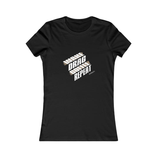 Drag Race Repeat Women's Tee - Perfect for Fans of Drag Culture