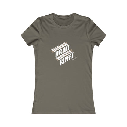 Drag Race Repeat Women's Tee - Perfect for Fans of Drag Culture
