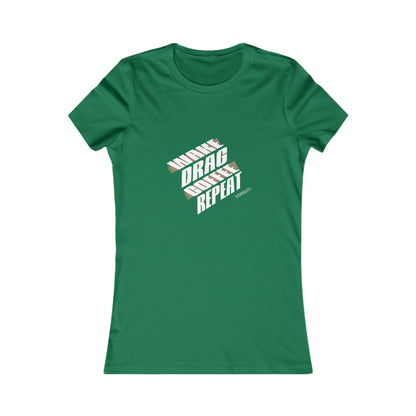 Drag Race Repeat Women's Tee - Perfect for Fans of Drag Culture