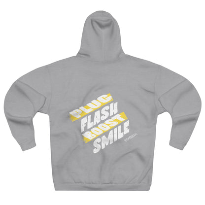 Unisex Motivational Hoodie - "It Was Actively, But Not Anymore" & Bold Graphic Design