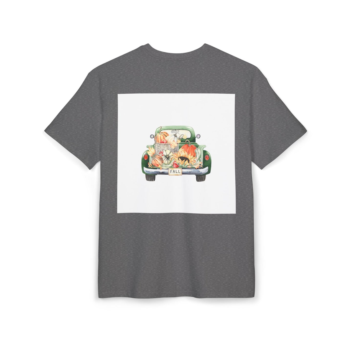 Autumn Vibes Unisex Heavy Oversize Tee, Fall Fashion, Pumpkin Day Shirt, Harvest Festival Tee, Cozy Casual Wear