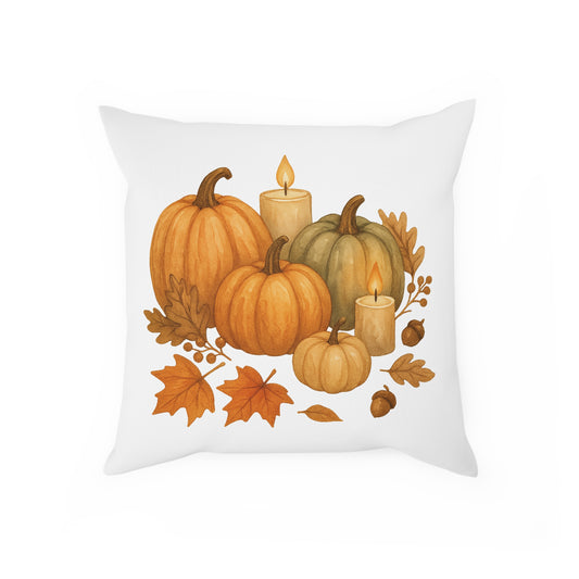Pumpkin Spice Autumn Cushion - Cozy Fall Home Decor, Harvest Pillow, Thanksgiving Accent, Seasonal Indoor Cushion, Autumn Vibes
