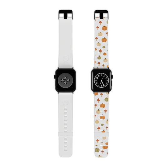 Autumn Pumpkin Apple Watch Band, Fall Watch Strap, Seasonal Gifts for Her, Cute Fall Accessories, Halloween Style
