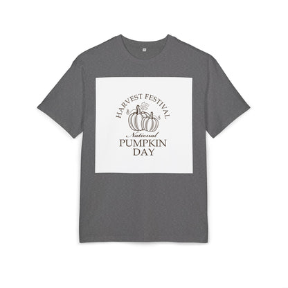 Autumn Vibes Unisex Heavy Oversize Tee, Fall Fashion, Pumpkin Day Shirt, Harvest Festival Tee, Cozy Casual Wear