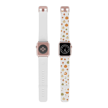 Autumn Pumpkin Apple Watch Band, Fall Watch Strap, Seasonal Gifts for Her, Cute Fall Accessories, Halloween Style