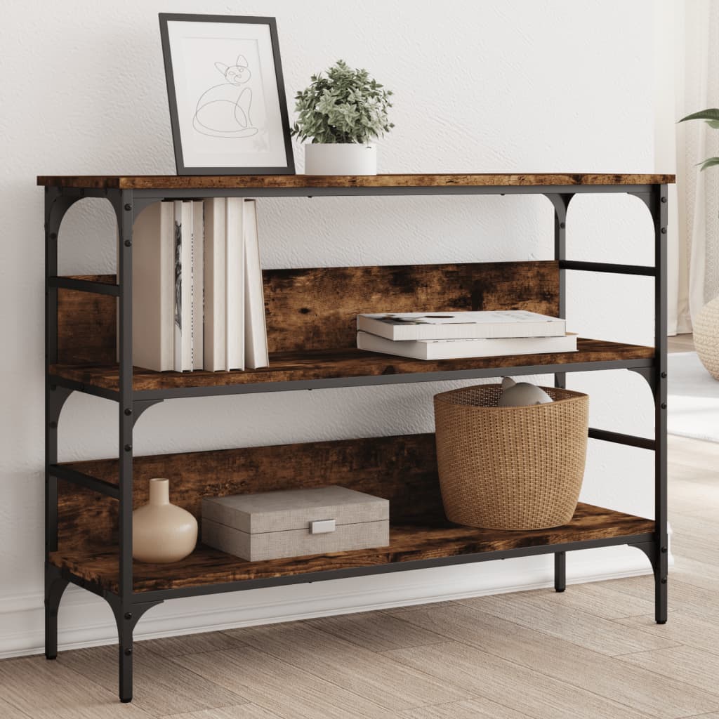 vidaXL Console Table Storage Hallway Living Room Furniture Engineered Wood