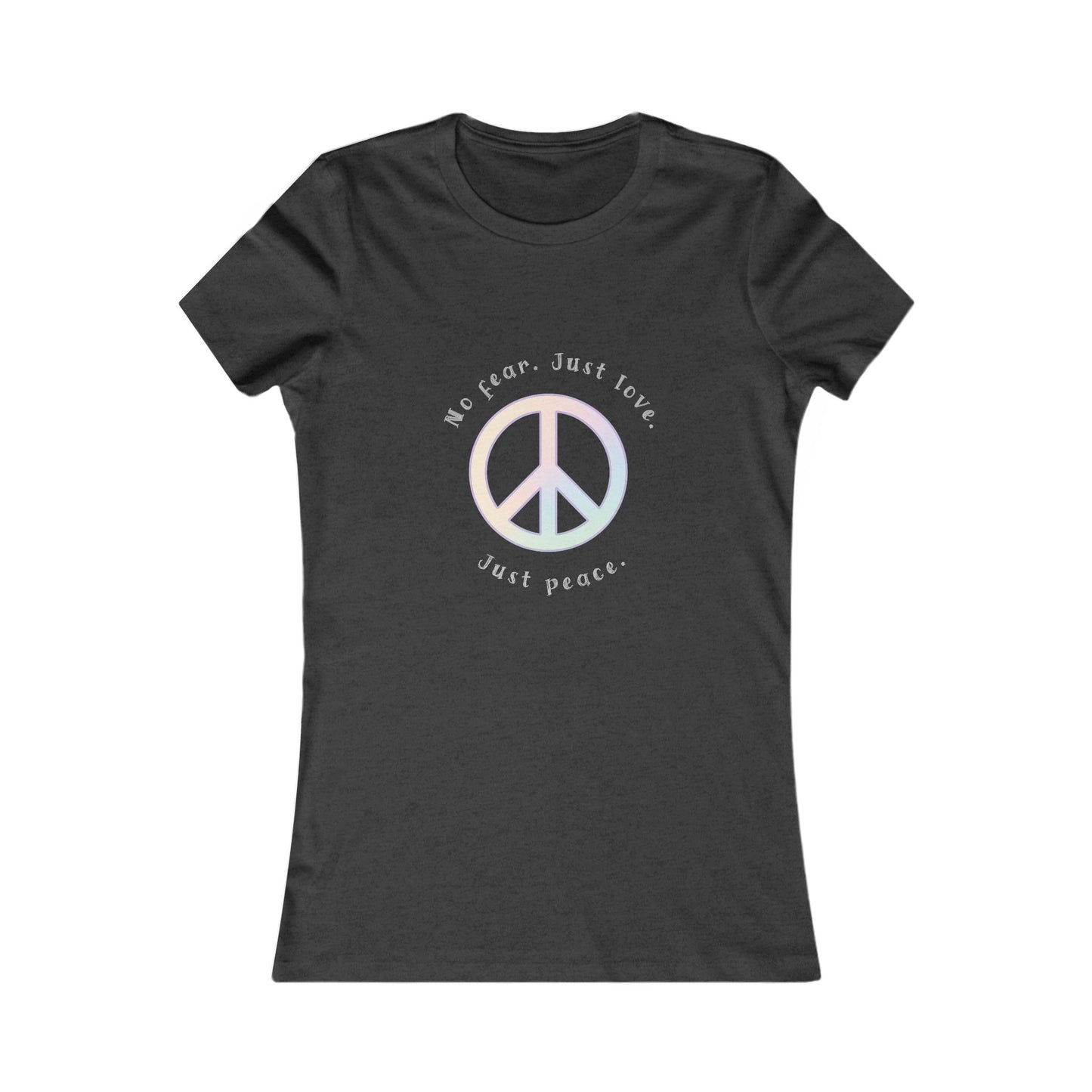 Peace & Love Graphic Tee - Women’s Comfort T-Shirt for All Occasions