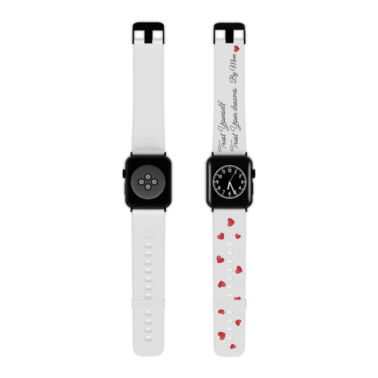 Heartfelt Apple Watch Band, Trust Yourself Motivational Strap, Cute Gifts for Her, Fashion Accessories, Valentine's Day, Self-Love, [...]